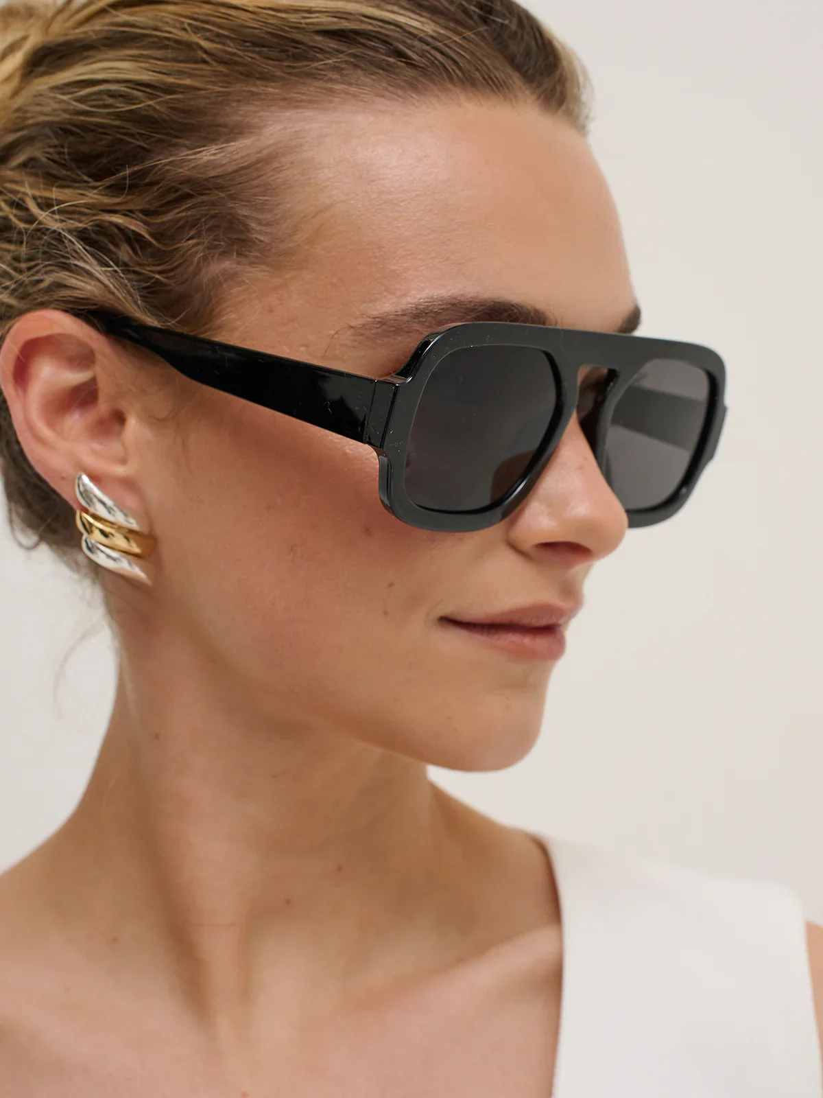 Biggles Sunglasses - Black - Image 5