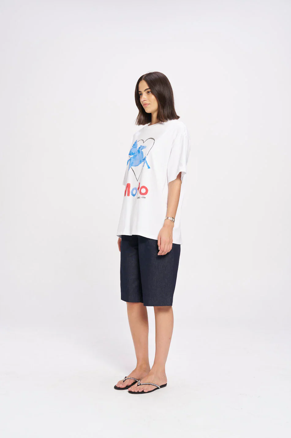 Moto Pegasus Oversized Tee - Image 3
