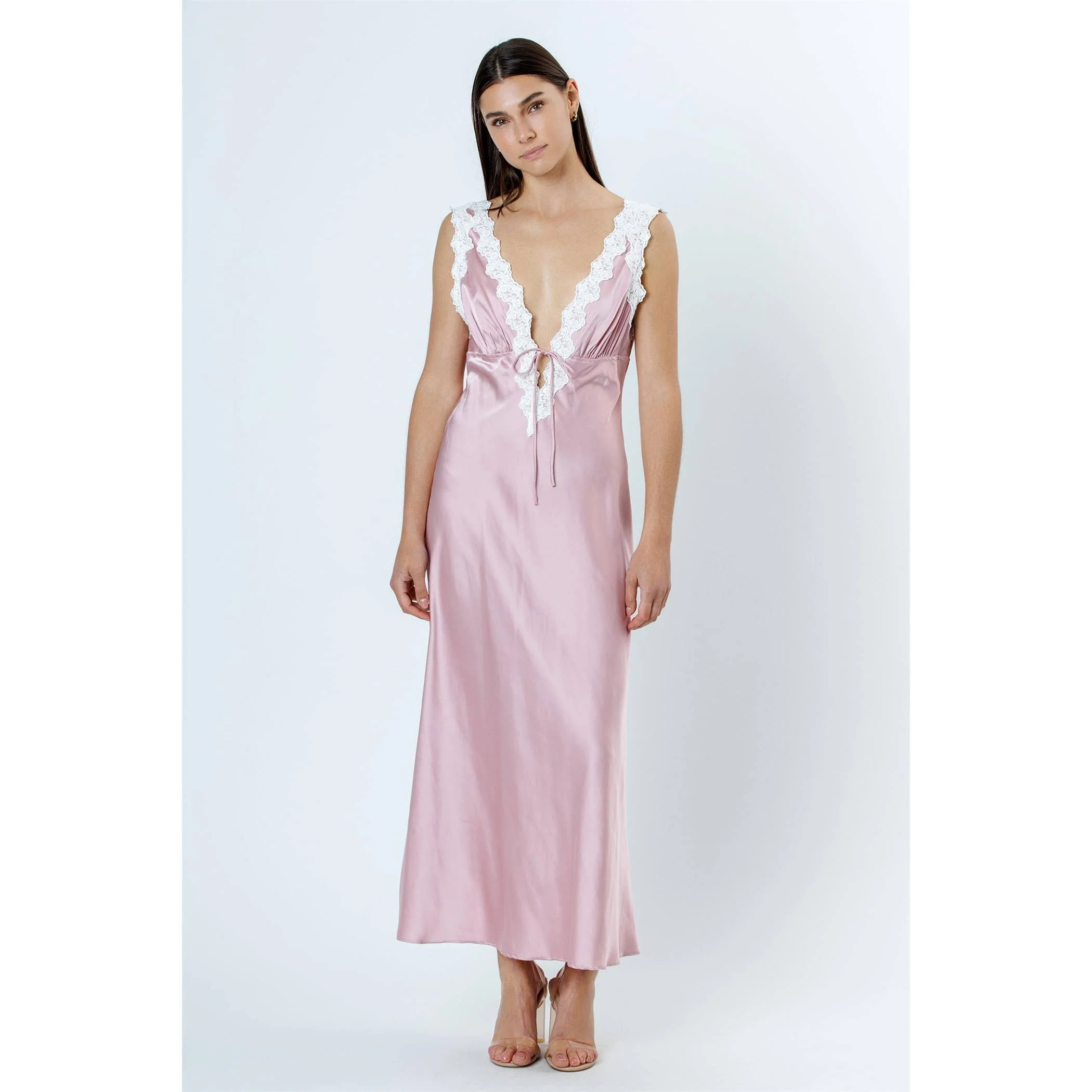 STORIA ROSE PINK MIDI DRESS - Image 6