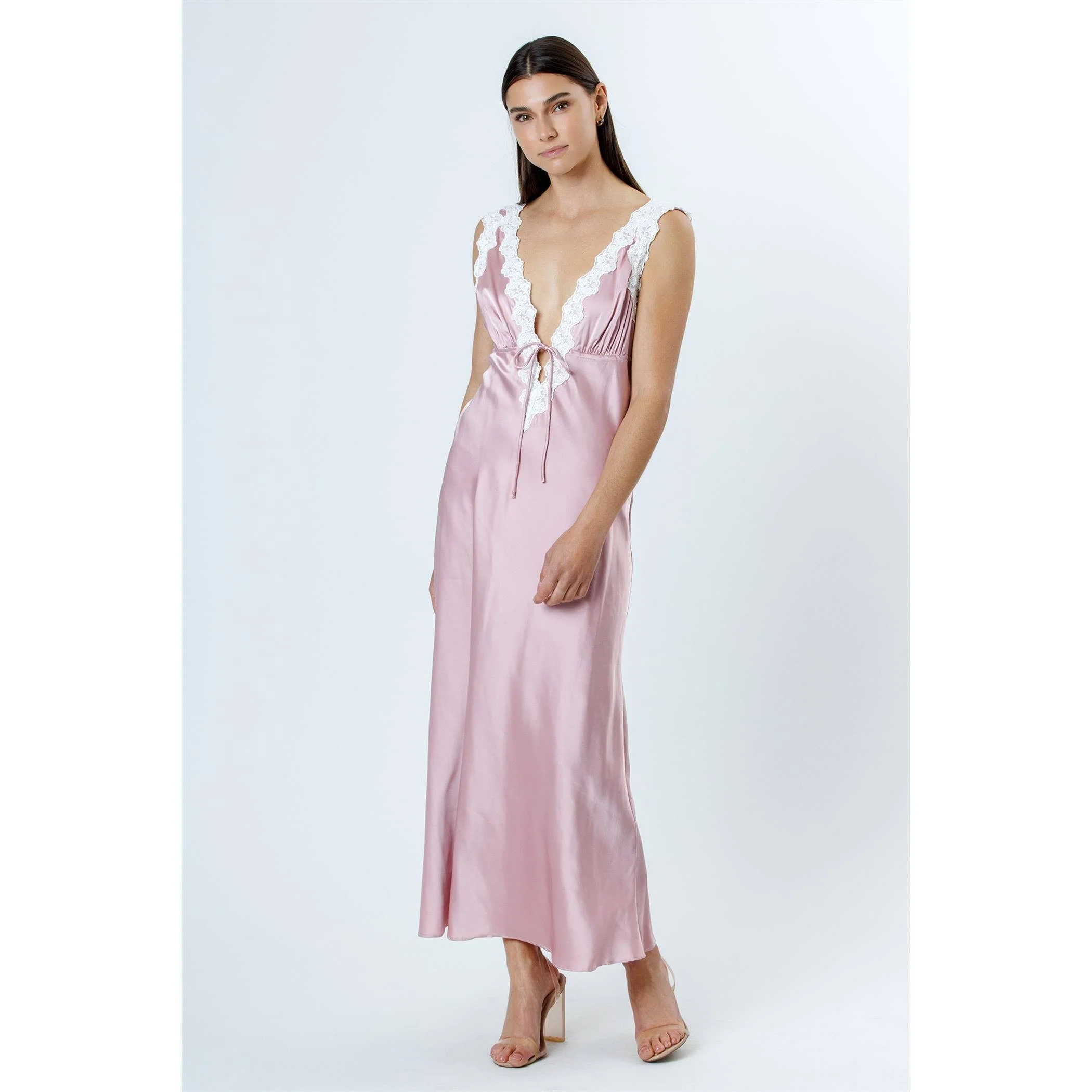 STORIA ROSE PINK MIDI DRESS - Image 7